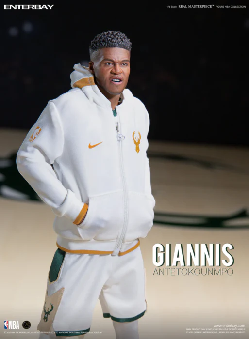 NBA Basketball - Giannis Antetokounmpo Real Masterpiece 1/6th Scale Action Figure - Image 4