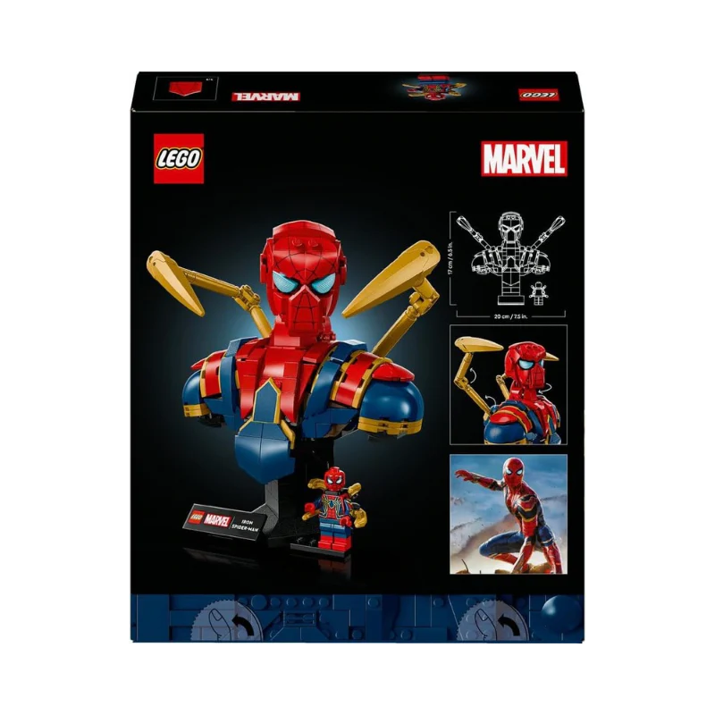 76326 Iron Spider-Man Bust By Lego - Image 11