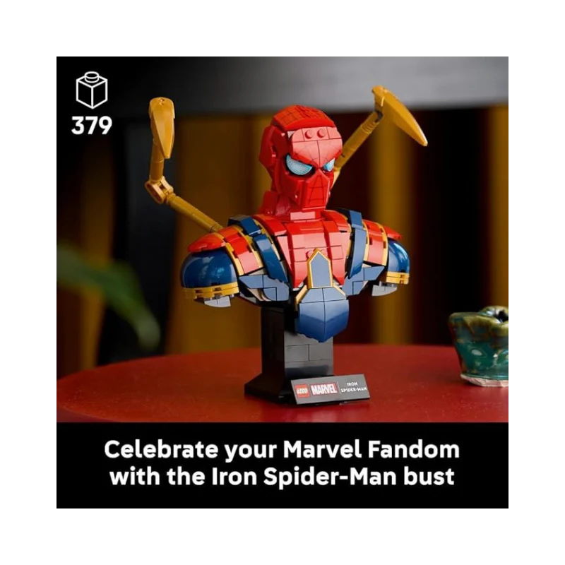 76326 Iron Spider-Man Bust By Lego - Image 2