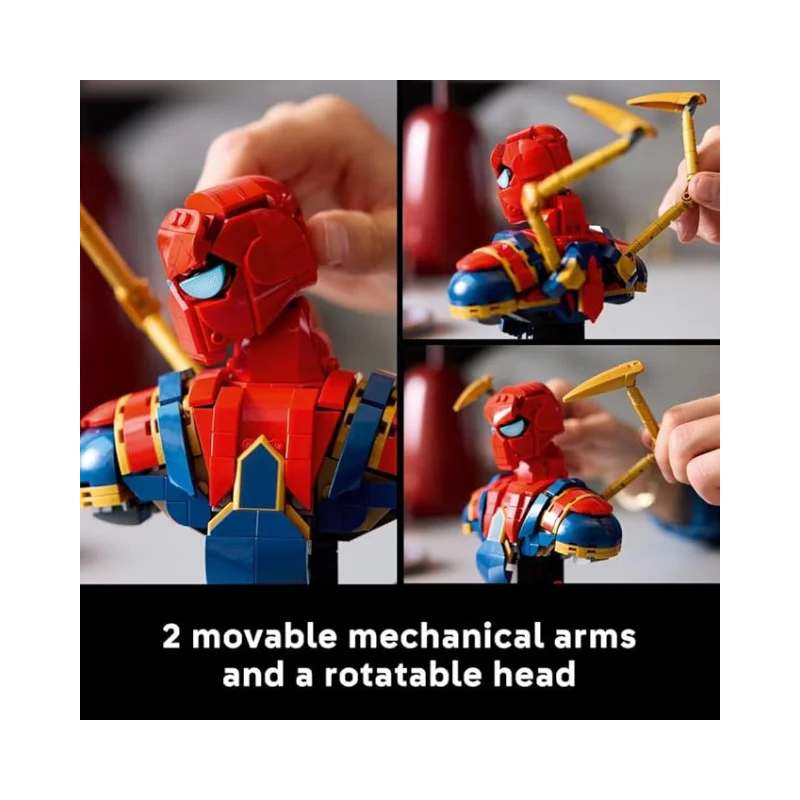 76326 Iron Spider-Man Bust By Lego - Image 5