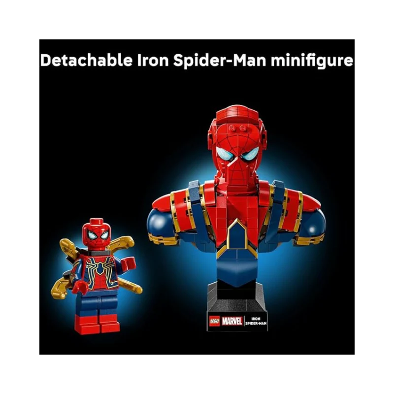 76326 Iron Spider-Man Bust By Lego - Image 6