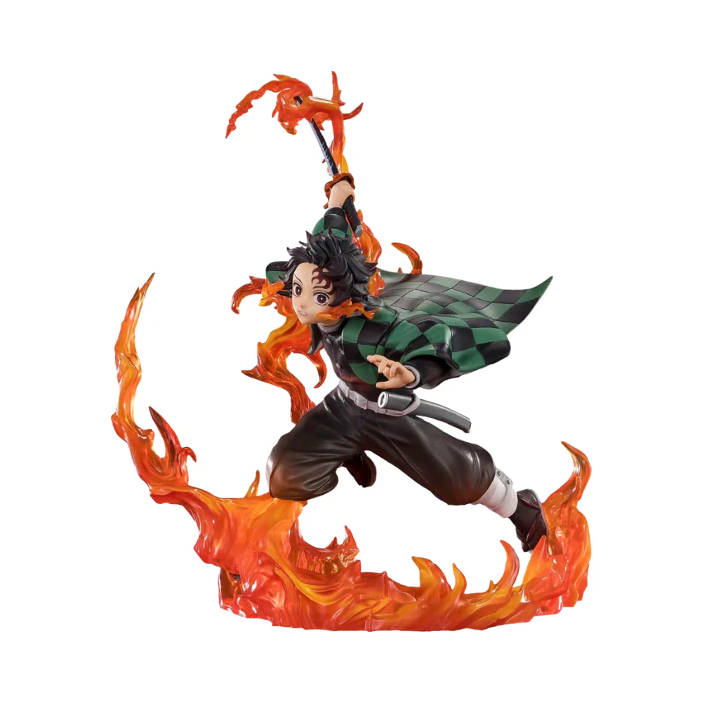 Acheter Demon Slayer : Kimetsu no Yaiba Kamado Tanjiro (Kyojuro Rengoku's Sword Guard Ver.) Tatuette PVC Figuarts ZERO By Bandai Tamashii