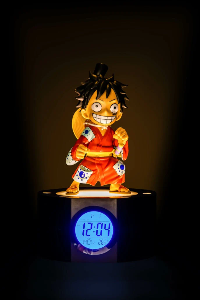 One Piece Light Up Wano Kuni Luffy Alarm Clock - Image 2