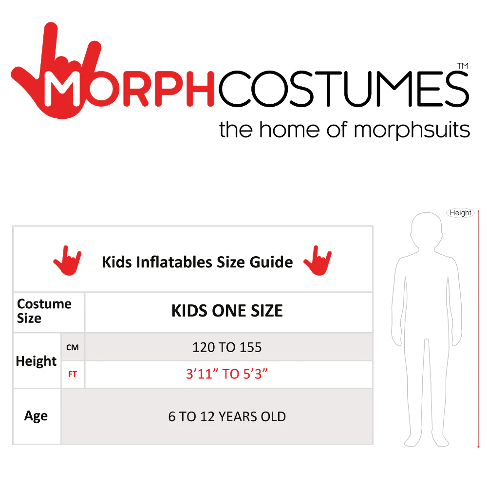 Alien Pick Me Up Inflatable Costume for Kids by Morphsuits - Image 2