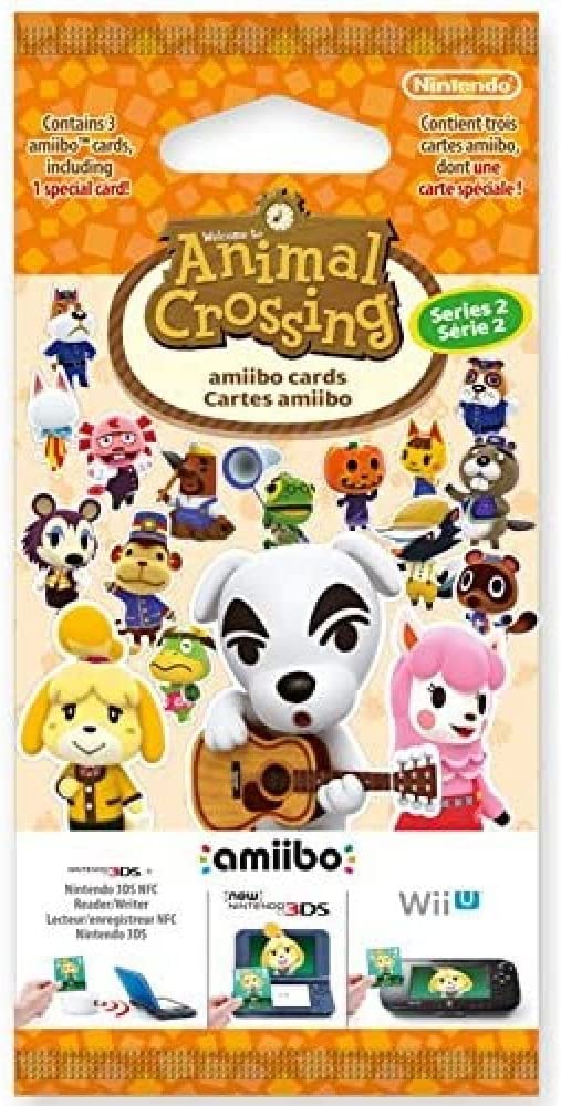 Animal Crossing: Happy Home Designer Amiibo 3 Card Pack (Series 2) /3DS
