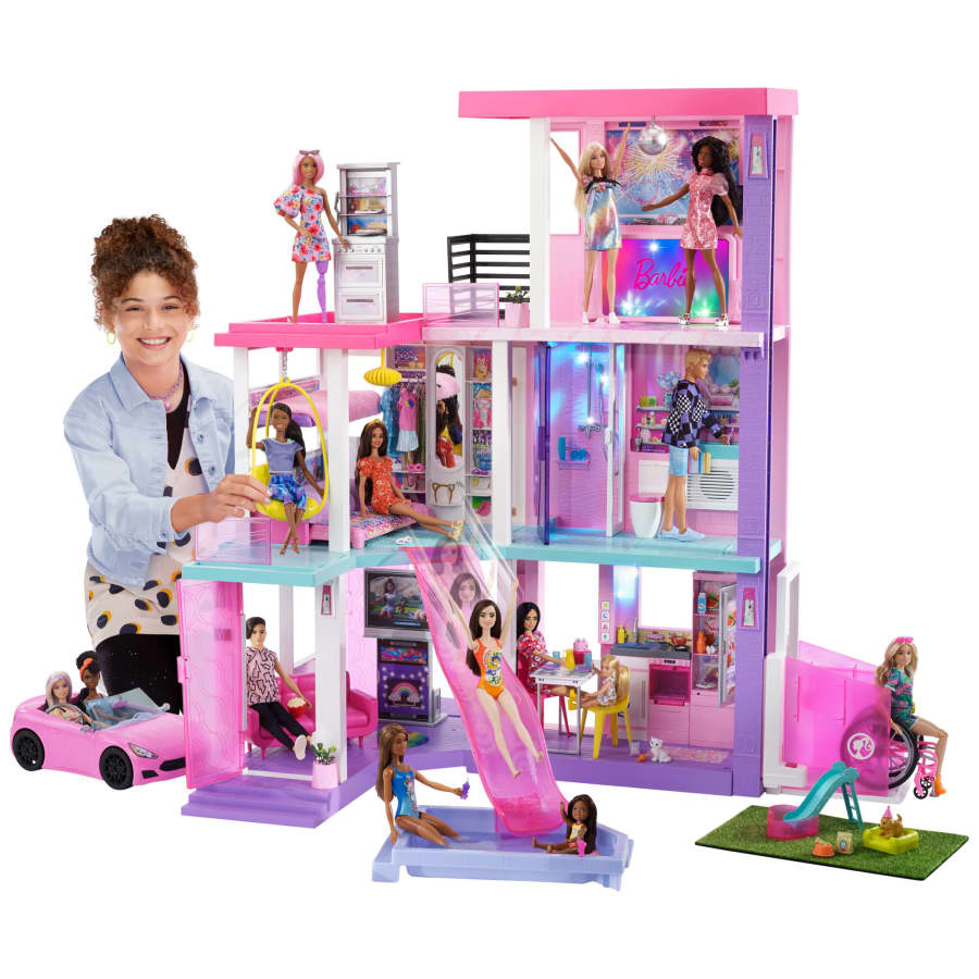 Barbie 60th Celebration  3.75 Ft Dreamhouse Playset - Image 2