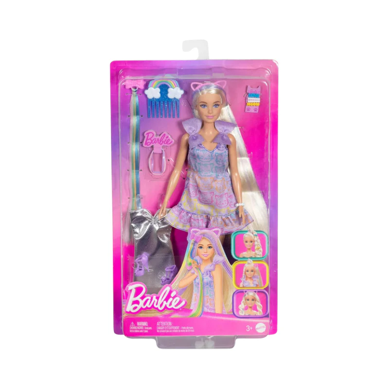 Barbie Barbie Hair Play Doll -Caucasian Toys by Mattel - Image 2