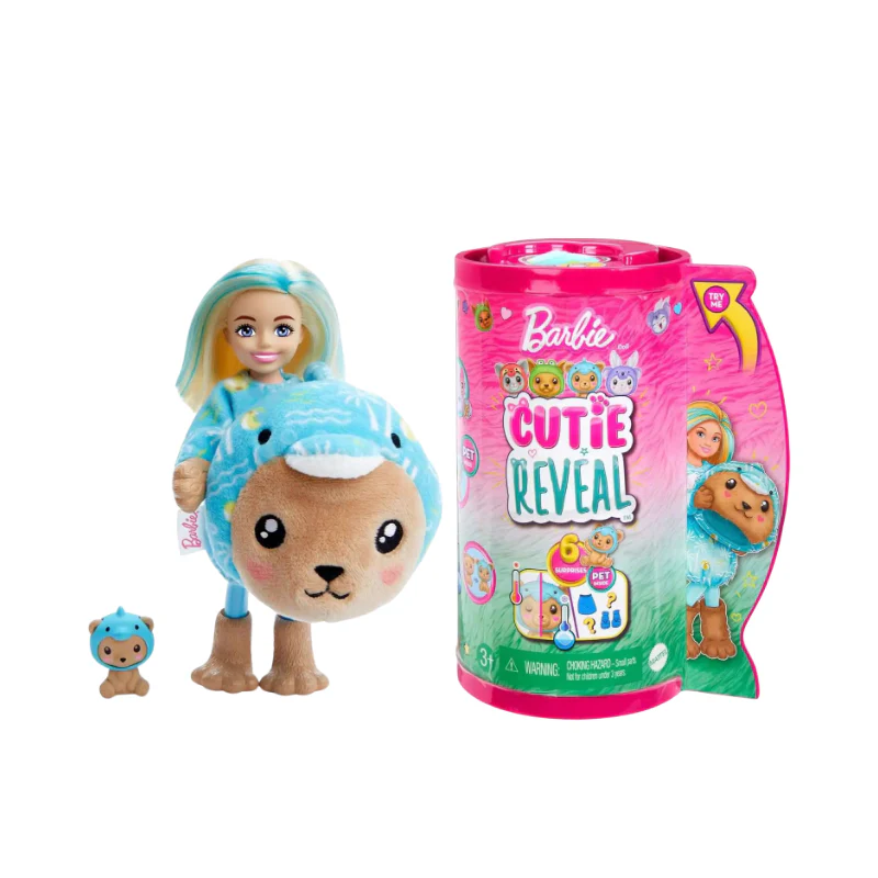 Barbie Barbie®Cutie Reveal Chelsea Costume Cuties Series - Teddy Do Toys by Mattel