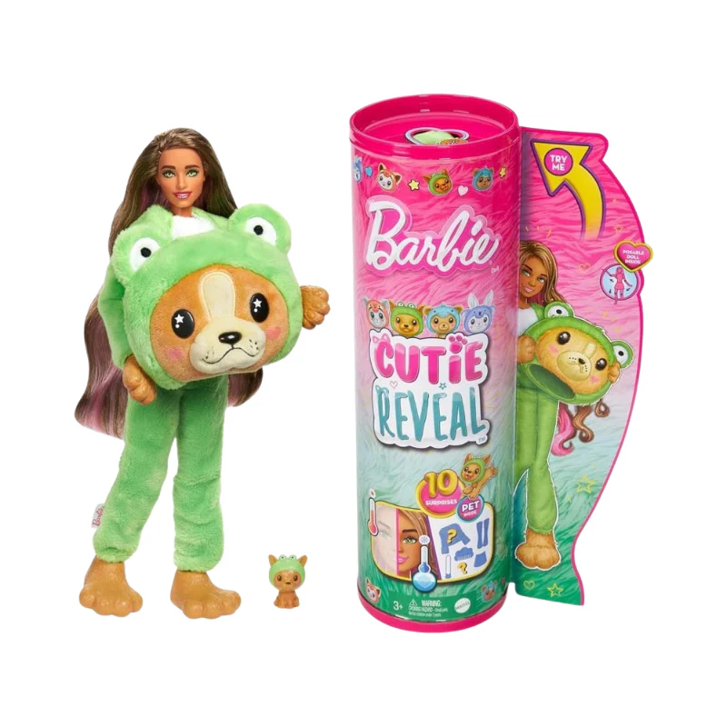 Barbie Barbie Cutie Reveal Costume Cuties Series - Dog In Frog Toys by Mattel
