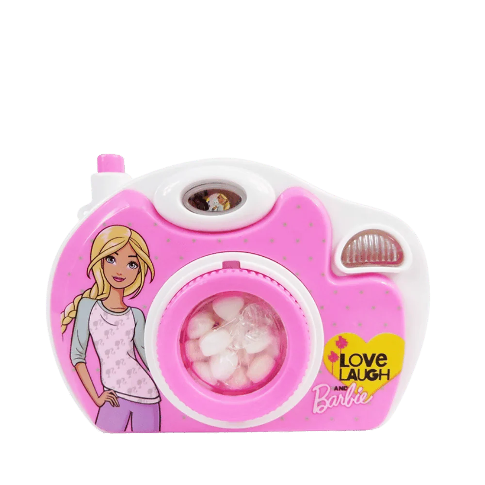 BARBIE CAMERA WITH CANDY
