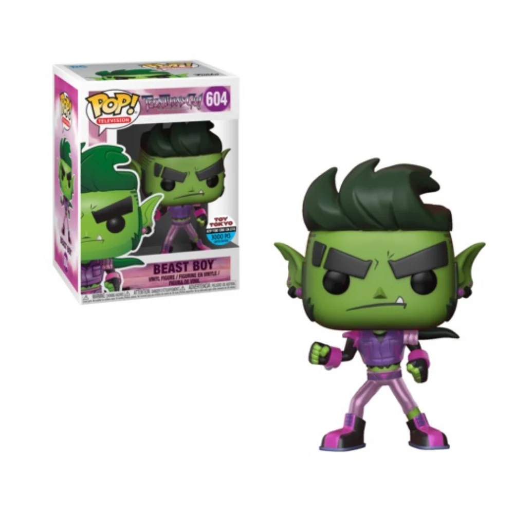 Funko Exc : Teen Titans Go - Beast Boy (604) (TOY TOKYO NYCC 2018) - Image 2