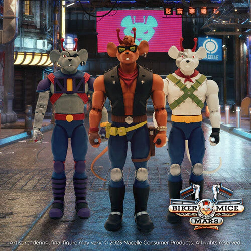 Biker Mice Vinnie Action Figures By Nacelle - Image 4