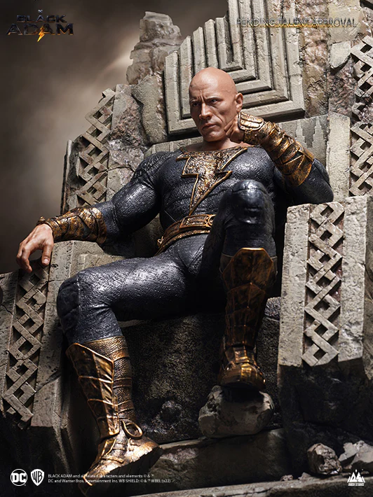 DC Black Adam 1/4 Statue By Queen Studios - Image 3