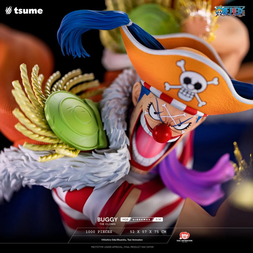 One Piece BUGGY THE CLOWN HQS DIORAMAX 1/4 By Tsume Art - Image 2