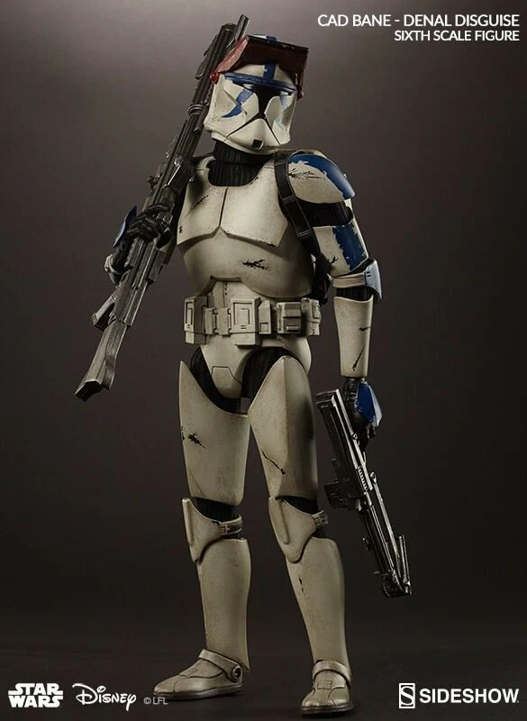 Star Wars: The Clone Wars Cad Bane Denal Disguise 1/6 Scale Figure by Sideshow Collectibles - Image 3