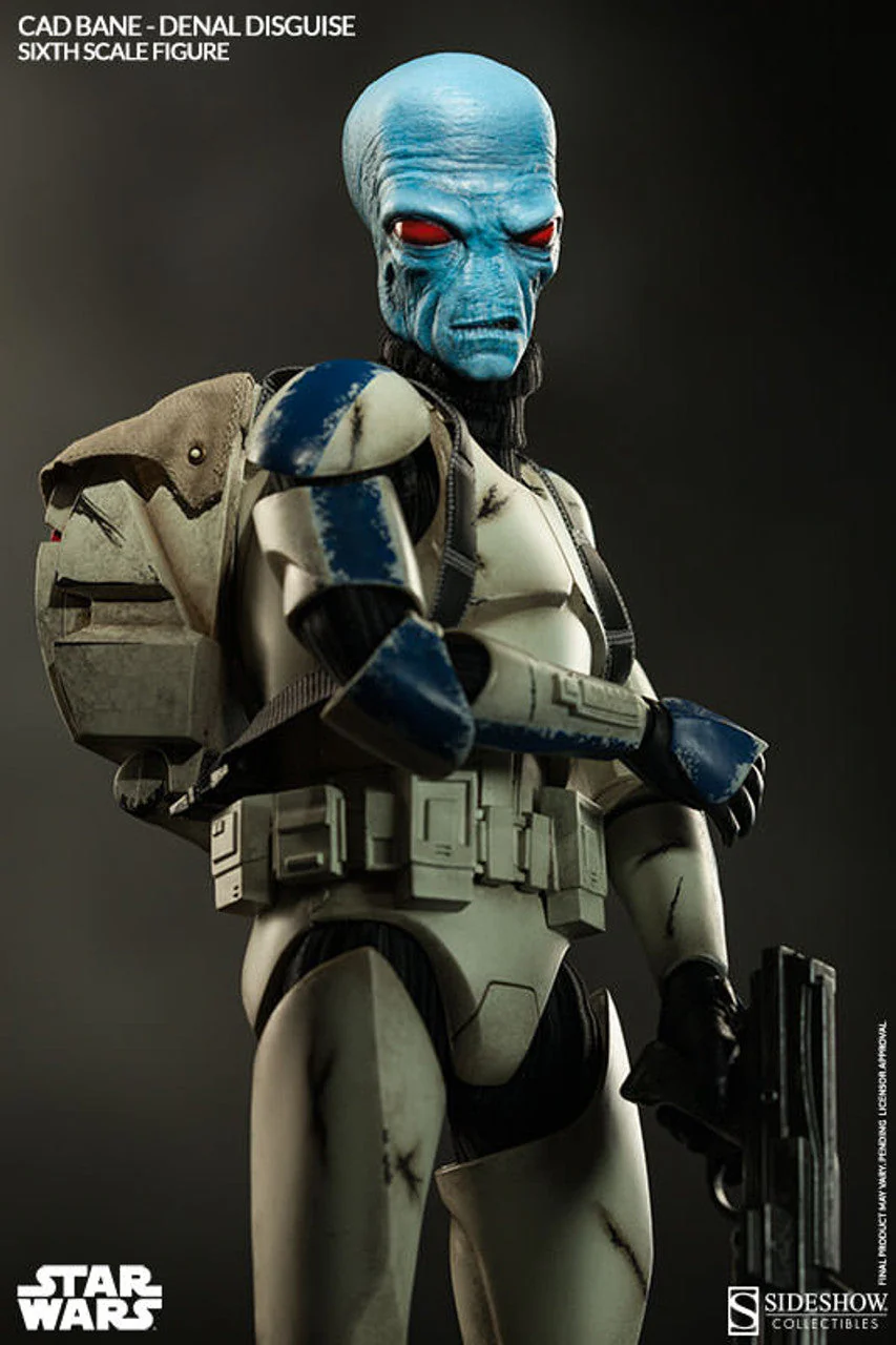 Star Wars: The Clone Wars Cad Bane Denal Disguise 1/6 Scale Figure by Sideshow Collectibles - Image 4