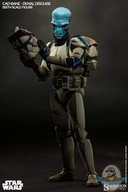 Star Wars: The Clone Wars Cad Bane Denal Disguise 1/6 Scale Figure by Sideshow Collectibles - Image 5