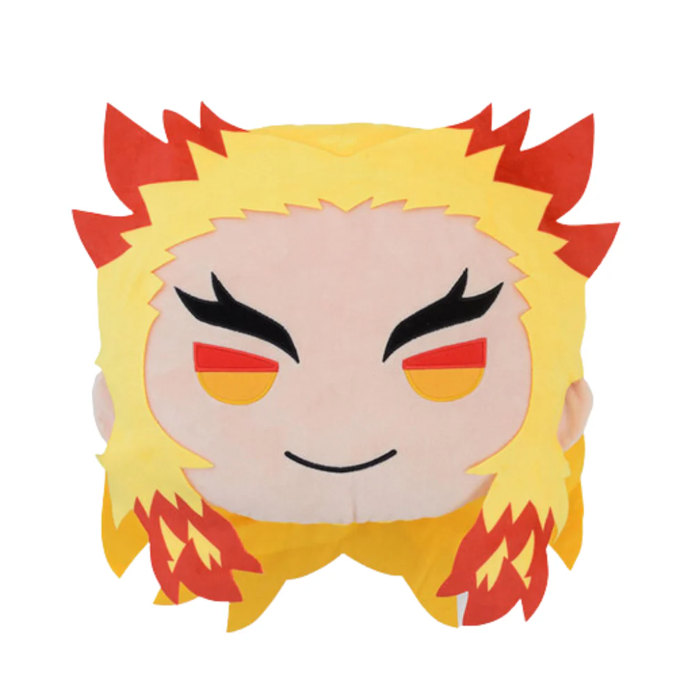 Demon Slayer: Kimetsu no Yaiba Kyojuro Rengoku Charamaru PM Interior Cushion by Sega
