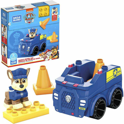 Paw Patrol Mega Bloks Chase's Patrol Car - Image 2