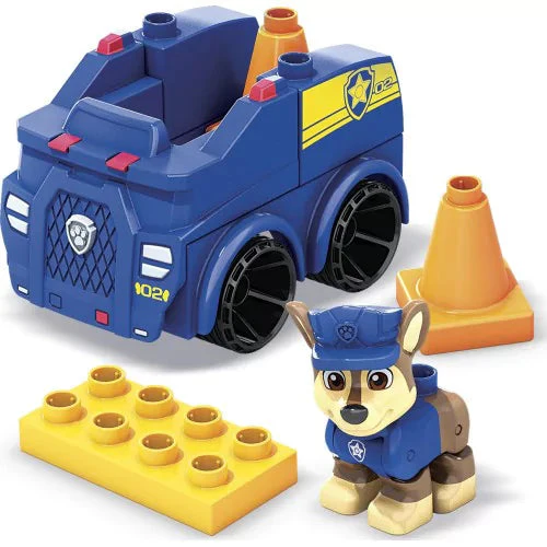 Paw Patrol Mega Bloks Chase's Patrol Car - Image 3