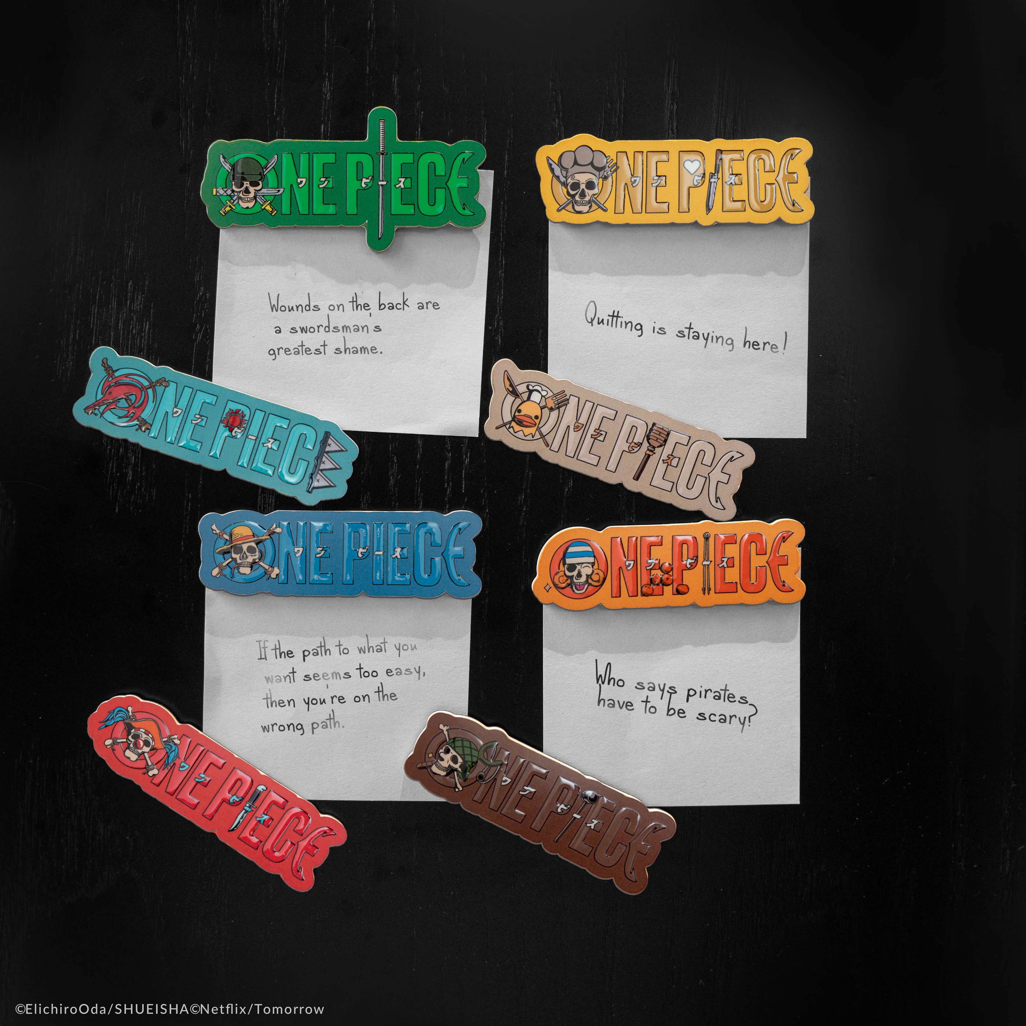 One Piece Title Sequence Set of 8 Magnets By Cinereplica - Image 2