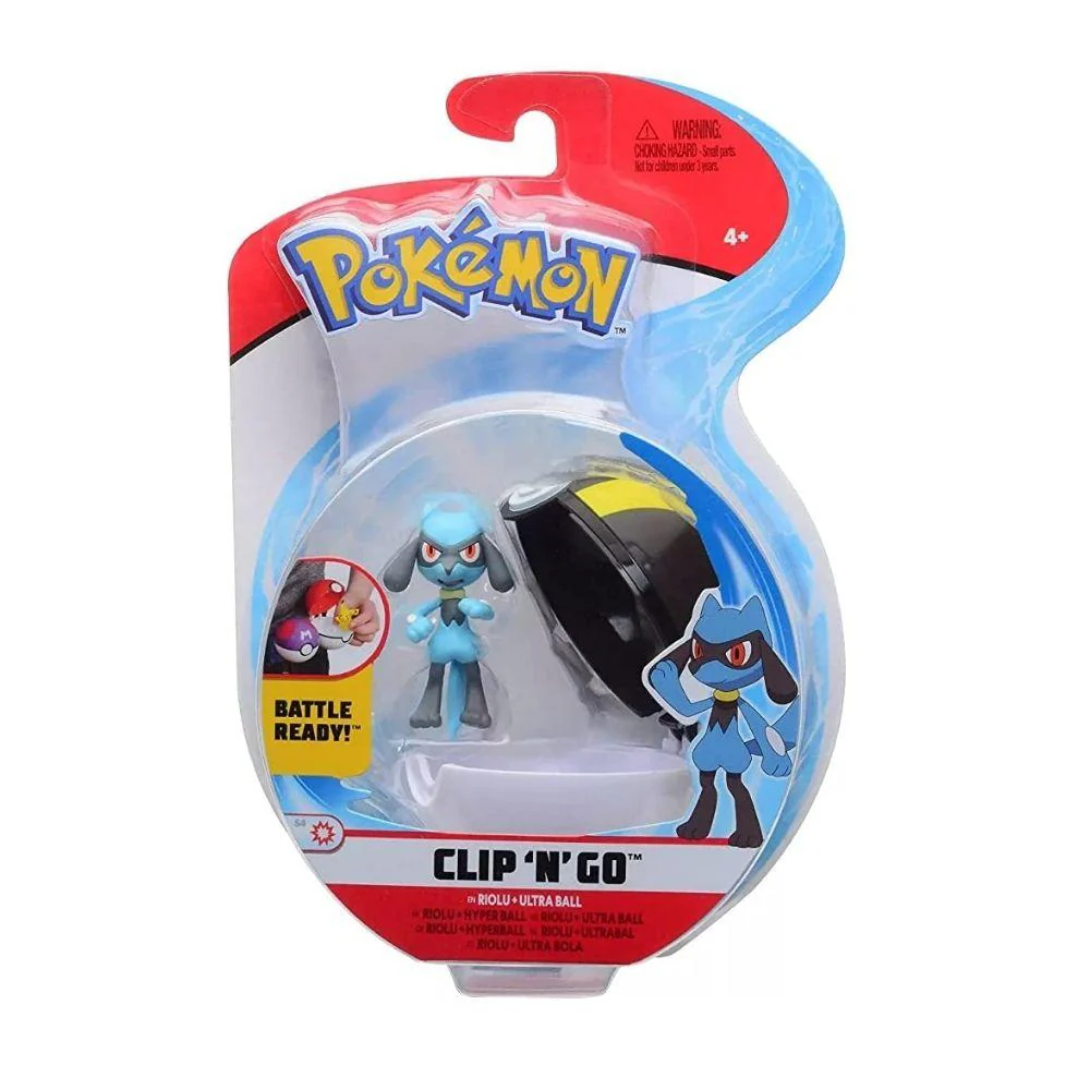 Clip N Go - Riolu + Ultra Ball