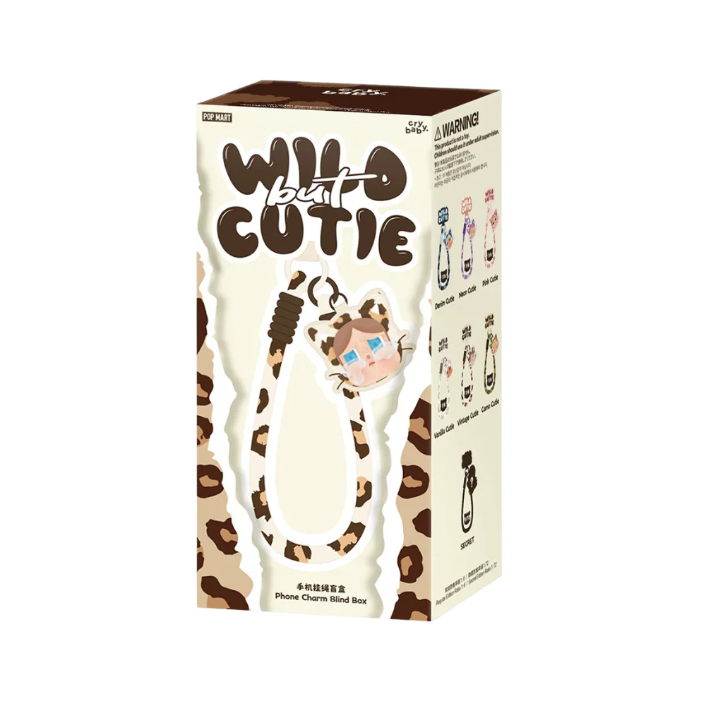 Crybaby Wild But Cutie Series-Phone Charm Blind Box By Pop Mart - Image 2