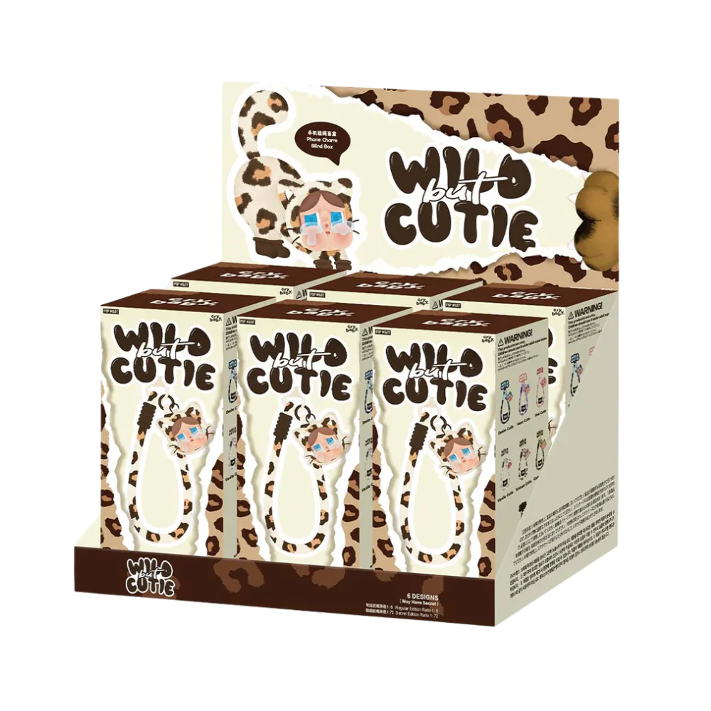 Crybaby Wild But Cutie Series-Phone Charm Blind Box By Pop Mart - Image 3