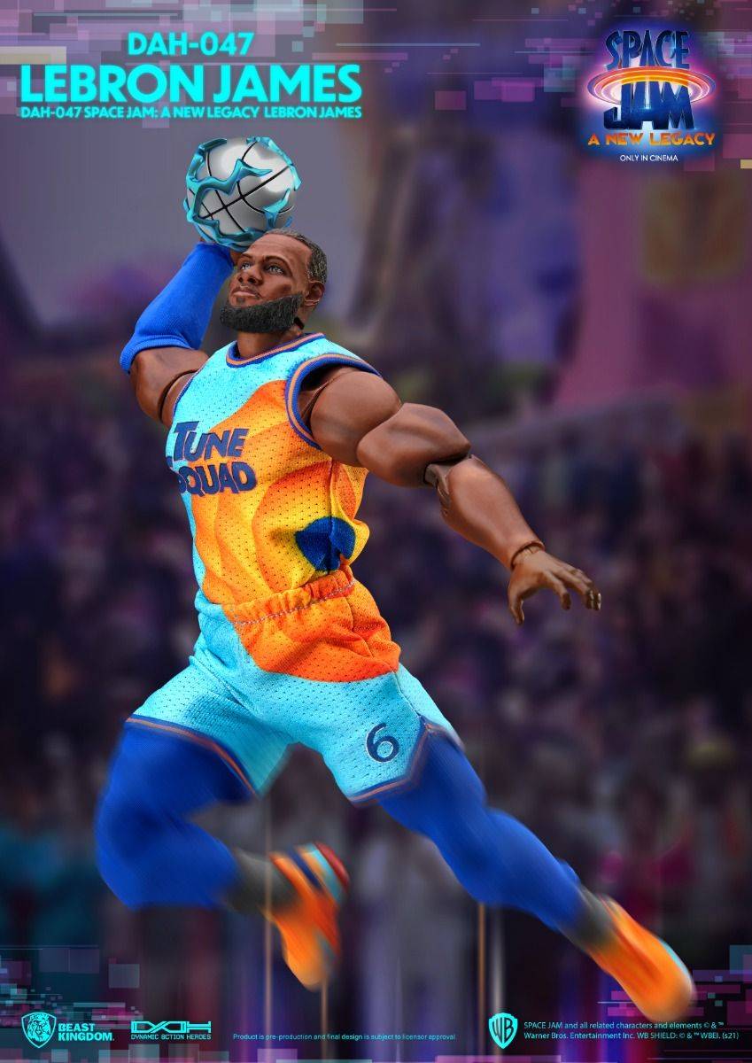 Space Jam : A New Legacy Lebron James Dynamic 8ction Heroes Figure by Beast Kingdom (DAH-047) - Image 3