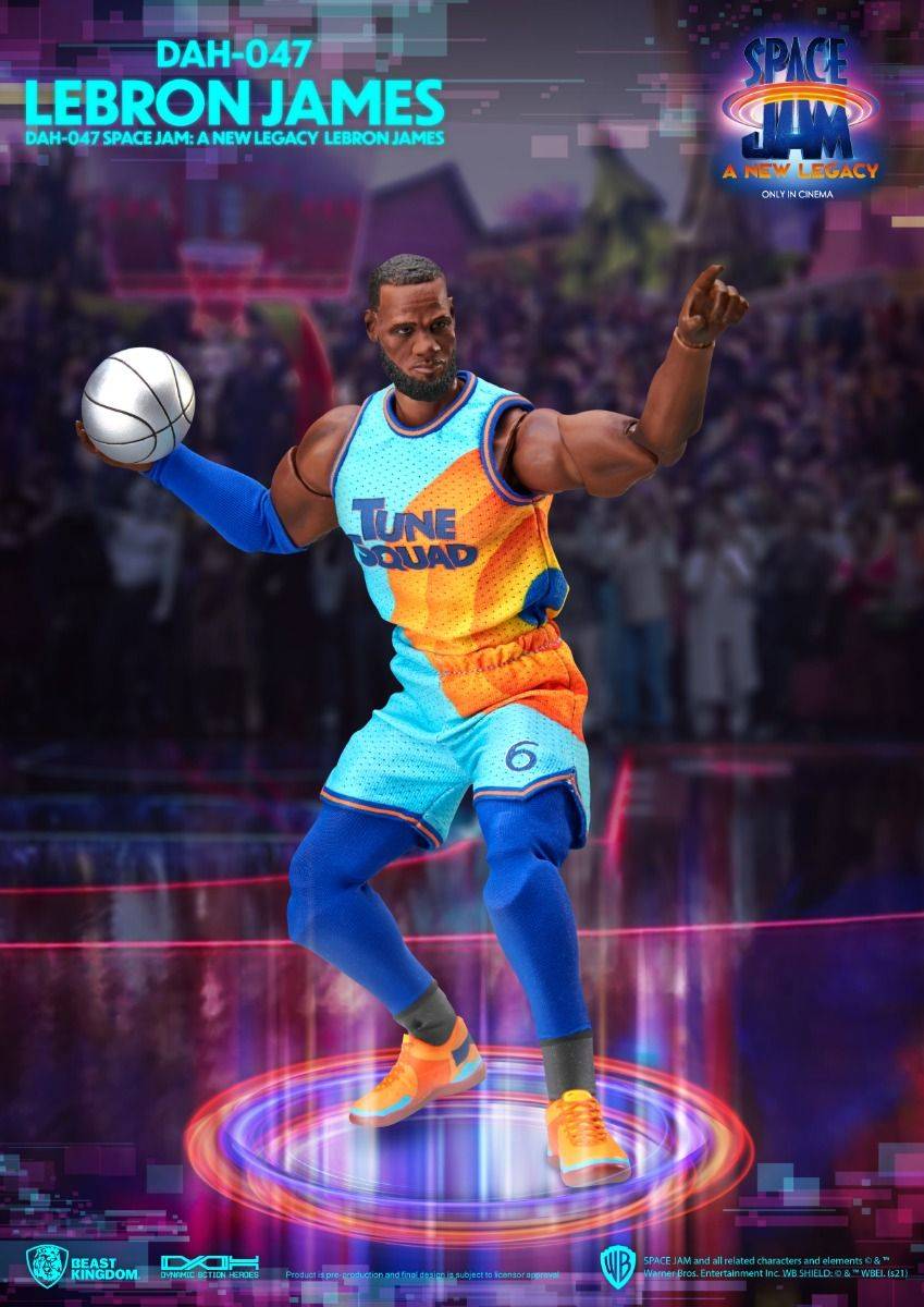 Space Jam : A New Legacy Lebron James Dynamic 8ction Heroes Figure by Beast Kingdom (DAH-047) - Image 4