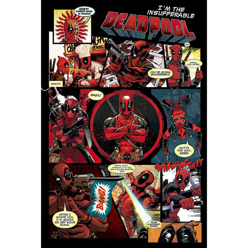 DEADPOOL (PANELS) - MAXI POSTER By PYRAMID