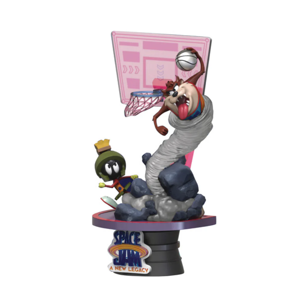Space Jam A New Legacy: Tasmanian Devil & Marvin the Martian Diorama Stage 7" Figure by Beast Kingdom