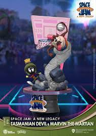 Space Jam A New Legacy: Tasmanian Devil & Marvin the Martian Diorama Stage 7" Figure by Beast Kingdom - Image 2