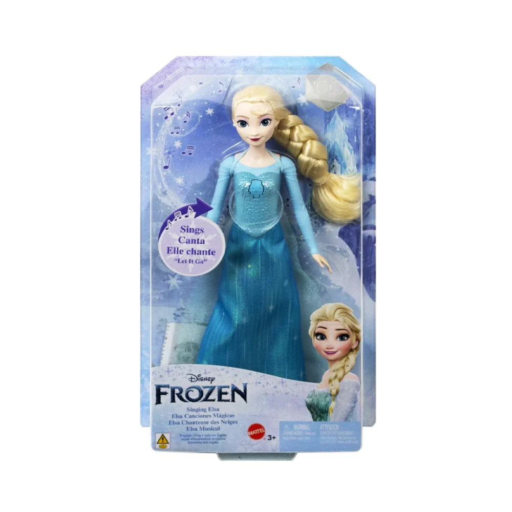 Disney Frozen Fashion Dolls Singing Doll Elsa - English By Mattel