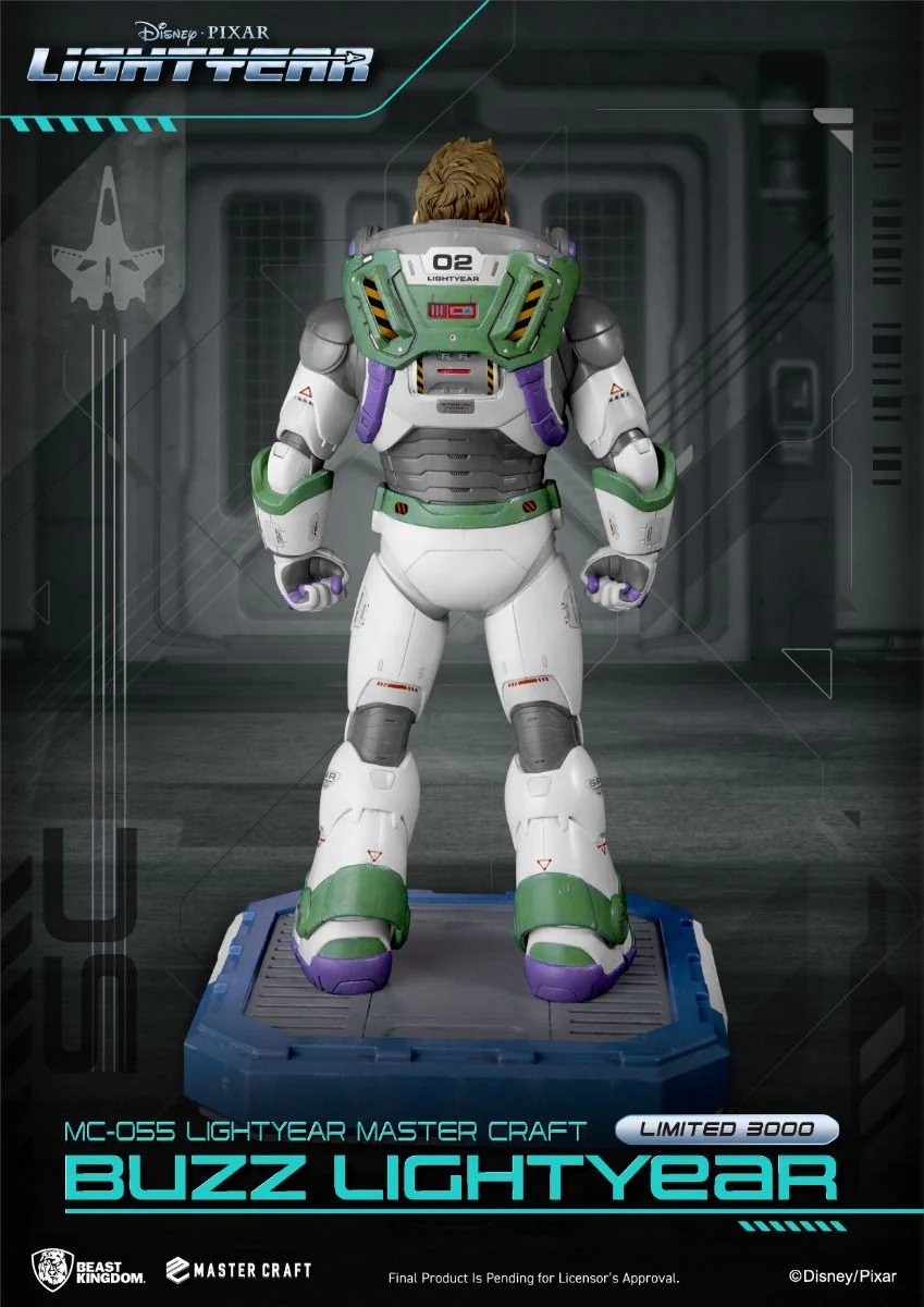 Disney Pixar Toy Story Buzz Lightyear 1/4 Scale Master Craft Statue by Beast Kingdom (MC-055) - Image 4