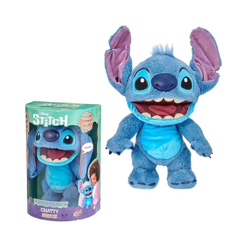 DISNEY STITCH REALFX CHATTY PUPPET 12