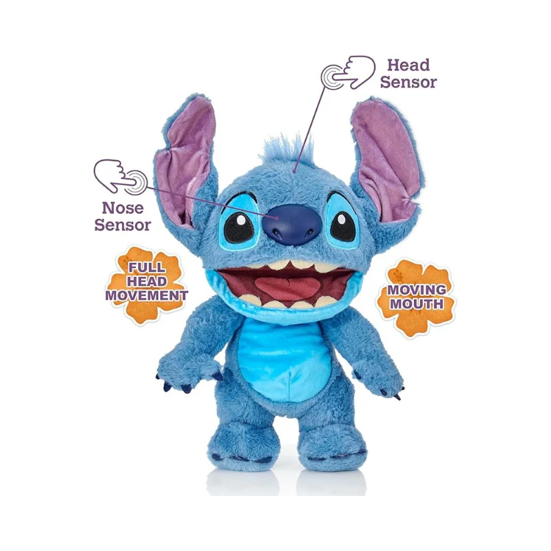DISNEY STITCH REALFX CHATTY PUPPET 12 - Image 3