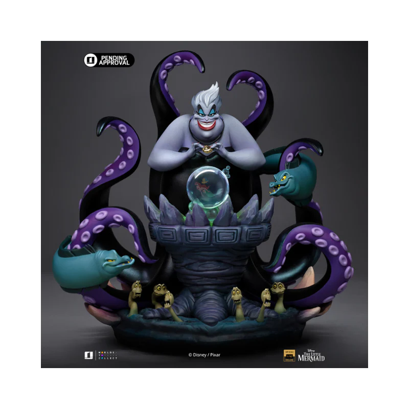 Disney Ursula Disney's Villains Art Scale 1/10 By Iron Studios - Image 4