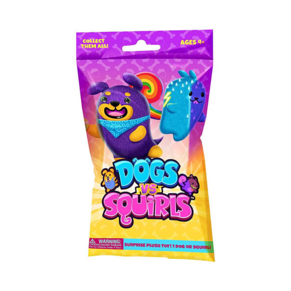 Dogs Vs Squirls Mystery Bean Blind Bag