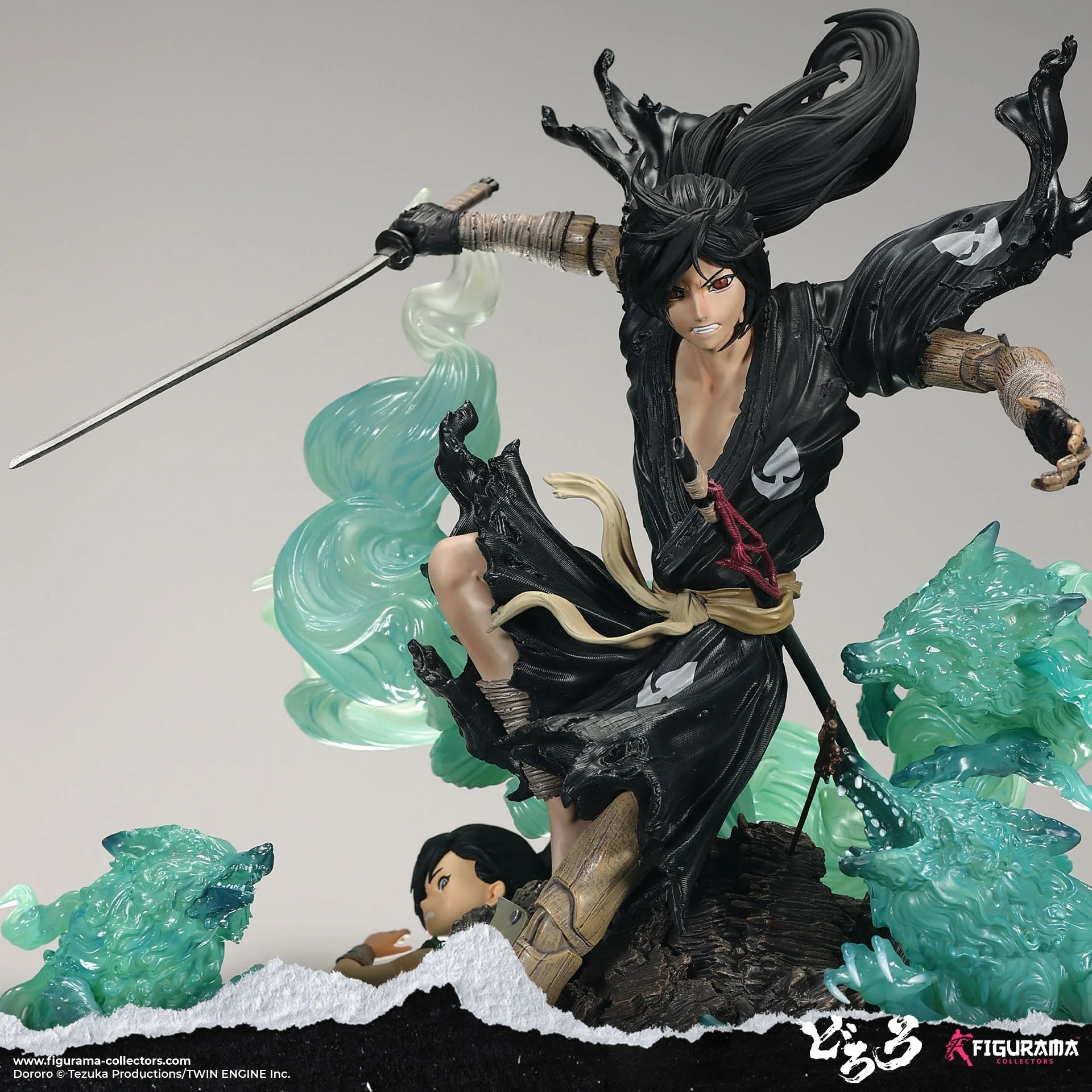 Dororo & Hyakkimaru Elite Fandom Statue By Figurama - Image 5
