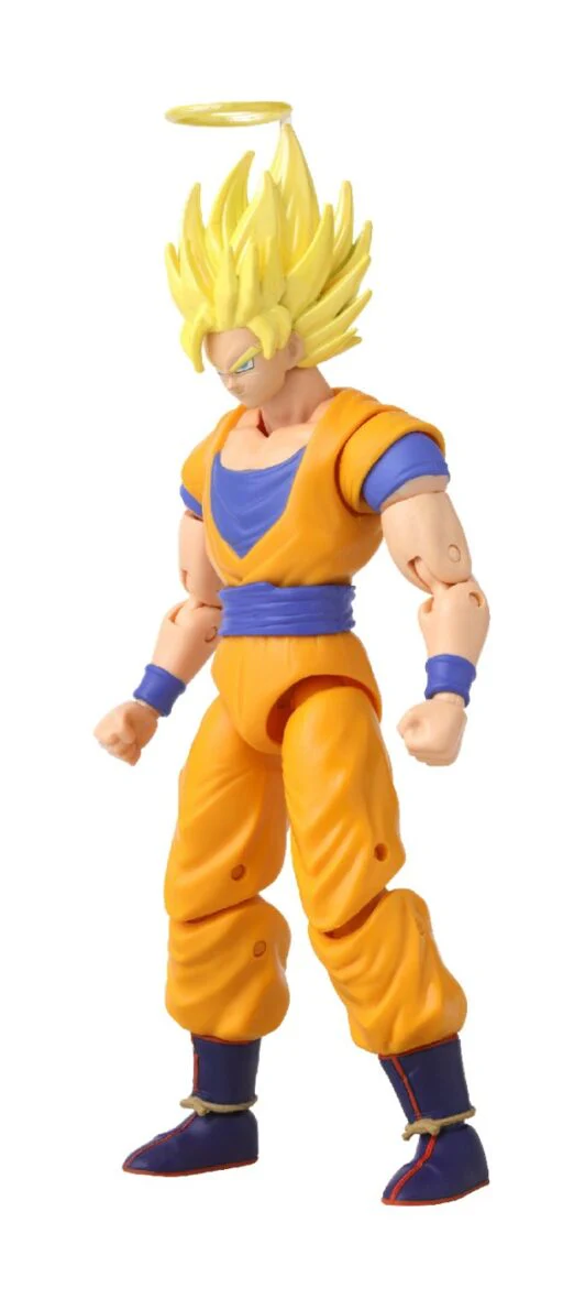 DRAGONBALL STARS S.SAIYAN 2 GOKU 6.5" ANIME HEROES ACADEMIA ACTION FIGURE BY BANDAI - Image 3