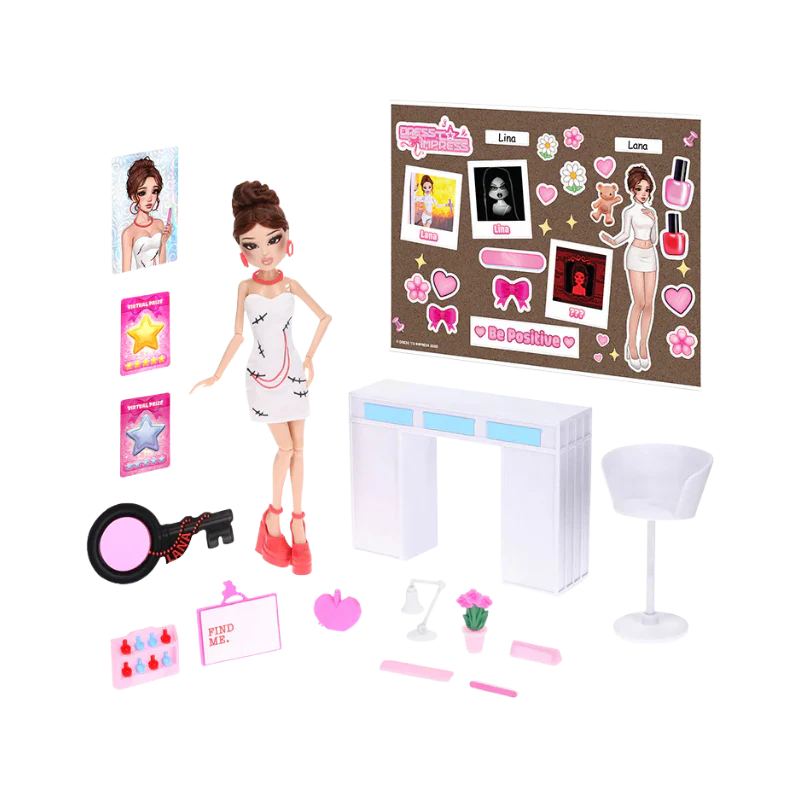 Dress to Impress - Deluxe Playset - 3 in 1 Fashion Doll Play