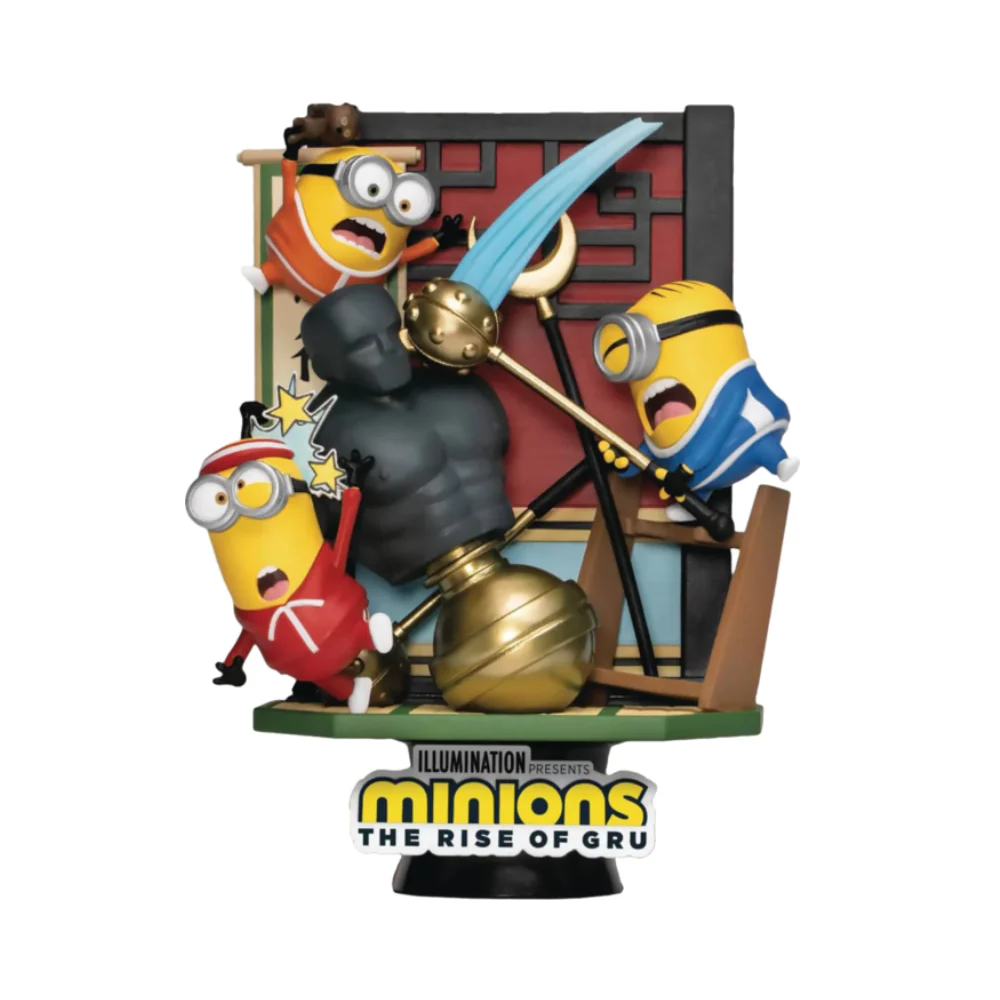 Minions 2: Minions Kung Fu! The Rise of Gru DS-112 D-Stage Diorama Figure by Beast Kingdom
