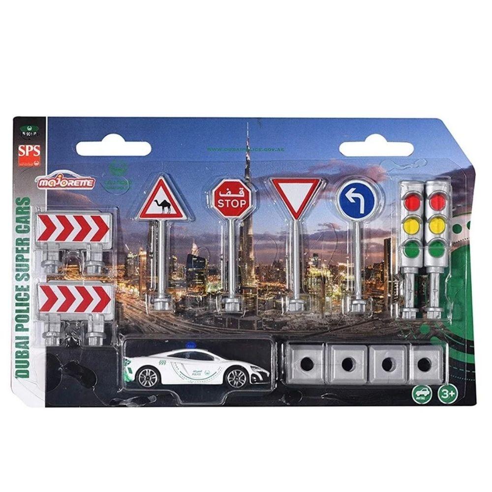 Dubai Police Traffic Sign Set