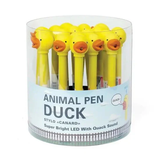 Duck Light and Sound Pen by Kikkerland - Image 3