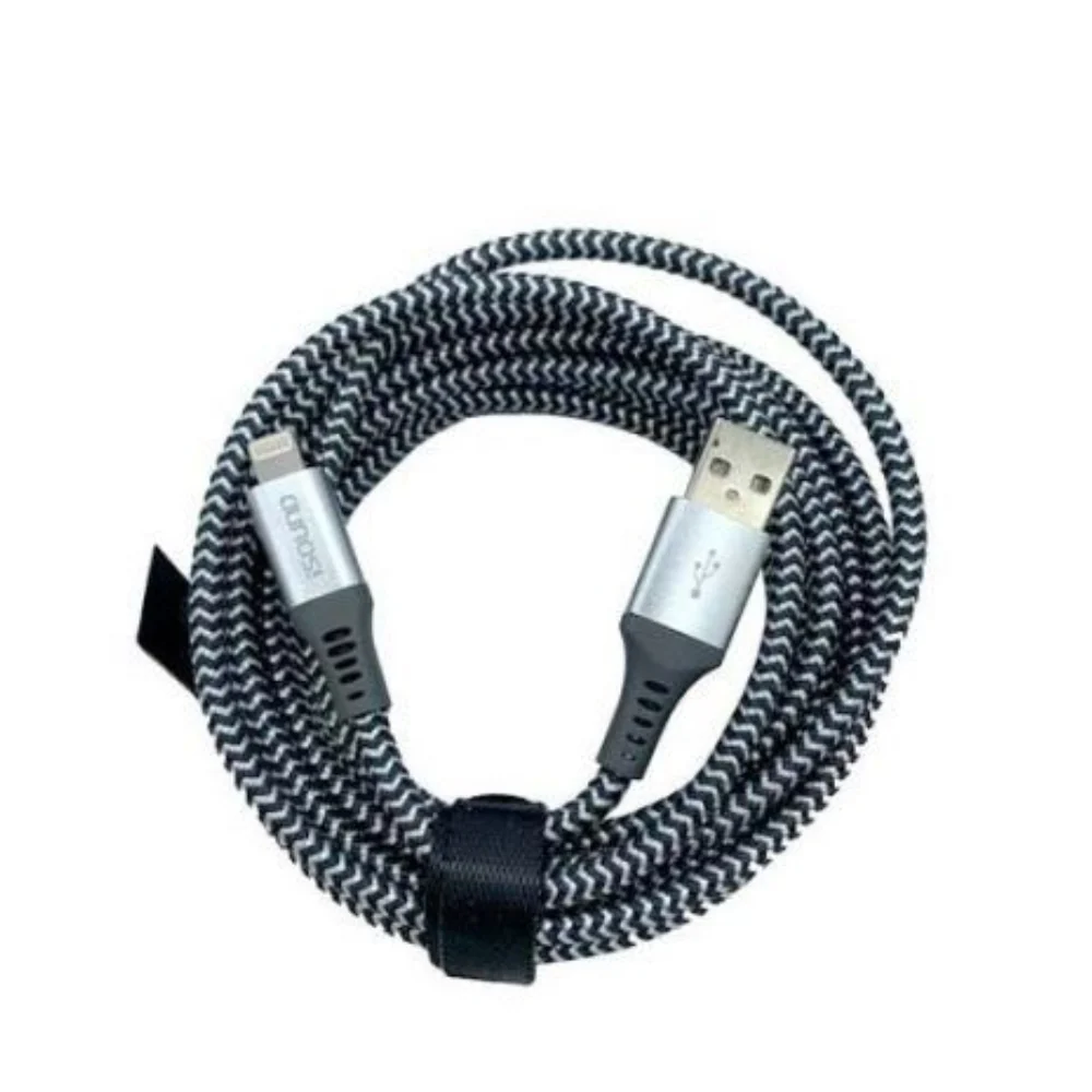 Durapower 10" Kevlar Braided Lightning Cable by iSound (USB - Lightning) - Image 2