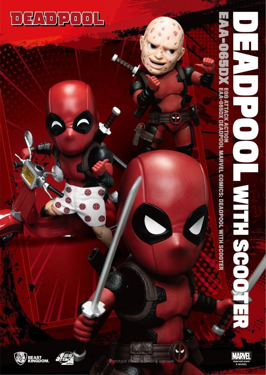 Marvel Deadpool DX Version Egg Attack Action Figure by Beast Kingdom (EAA-065DX) - Image 4