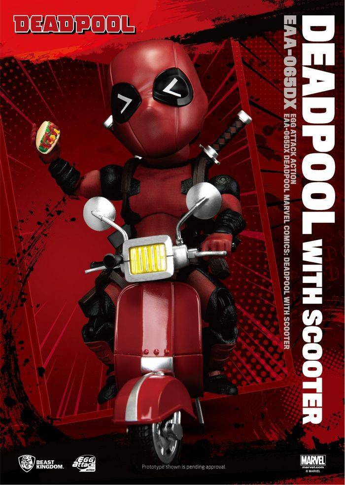 Marvel Deadpool DX Version Egg Attack Action Figure by Beast Kingdom (EAA-065DX) - Image 5