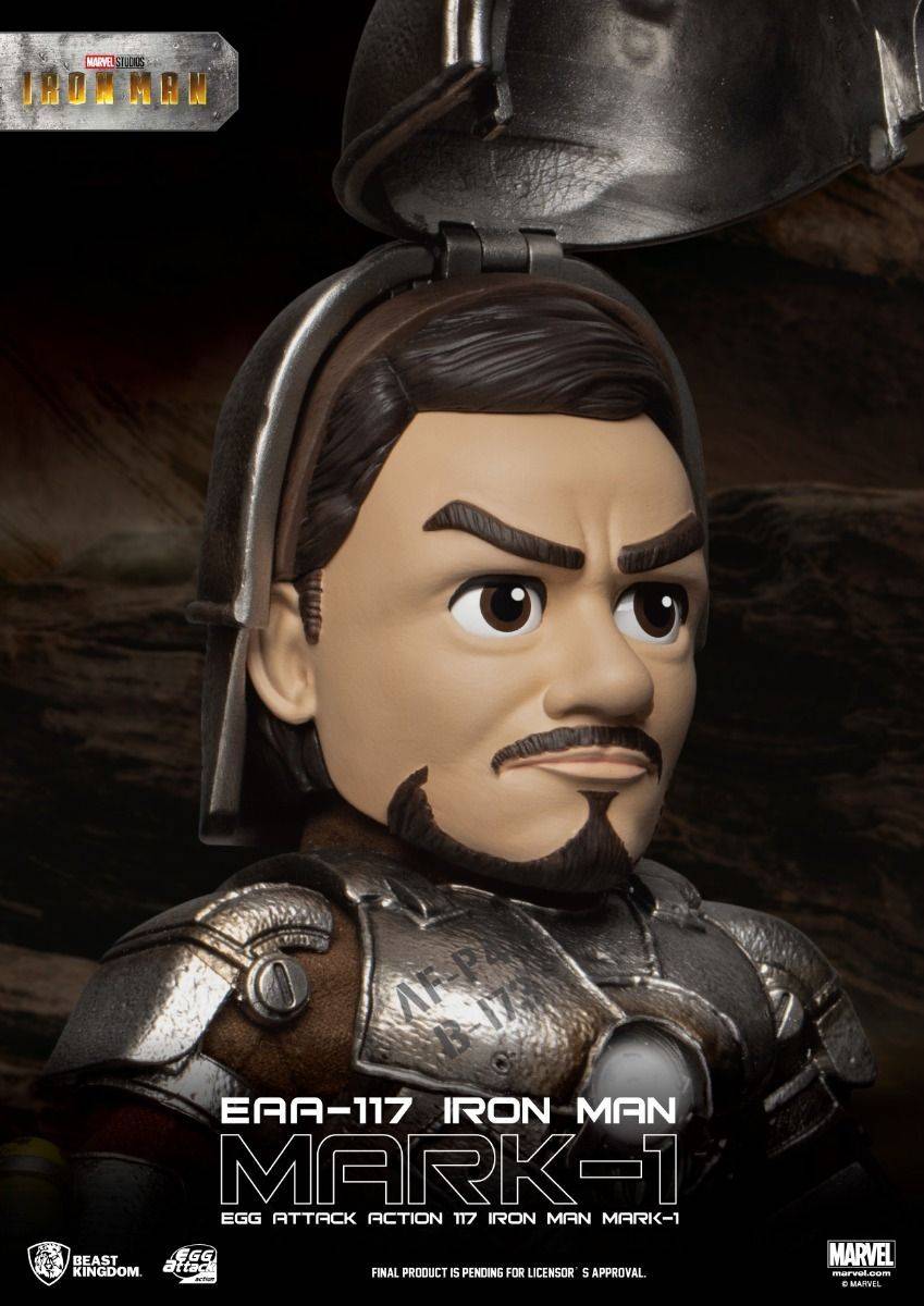 Marvel Iron Man Mark I Egg Attack 6-Inch Action Figure by Beast Kingdom (EAA-117) - Image 3