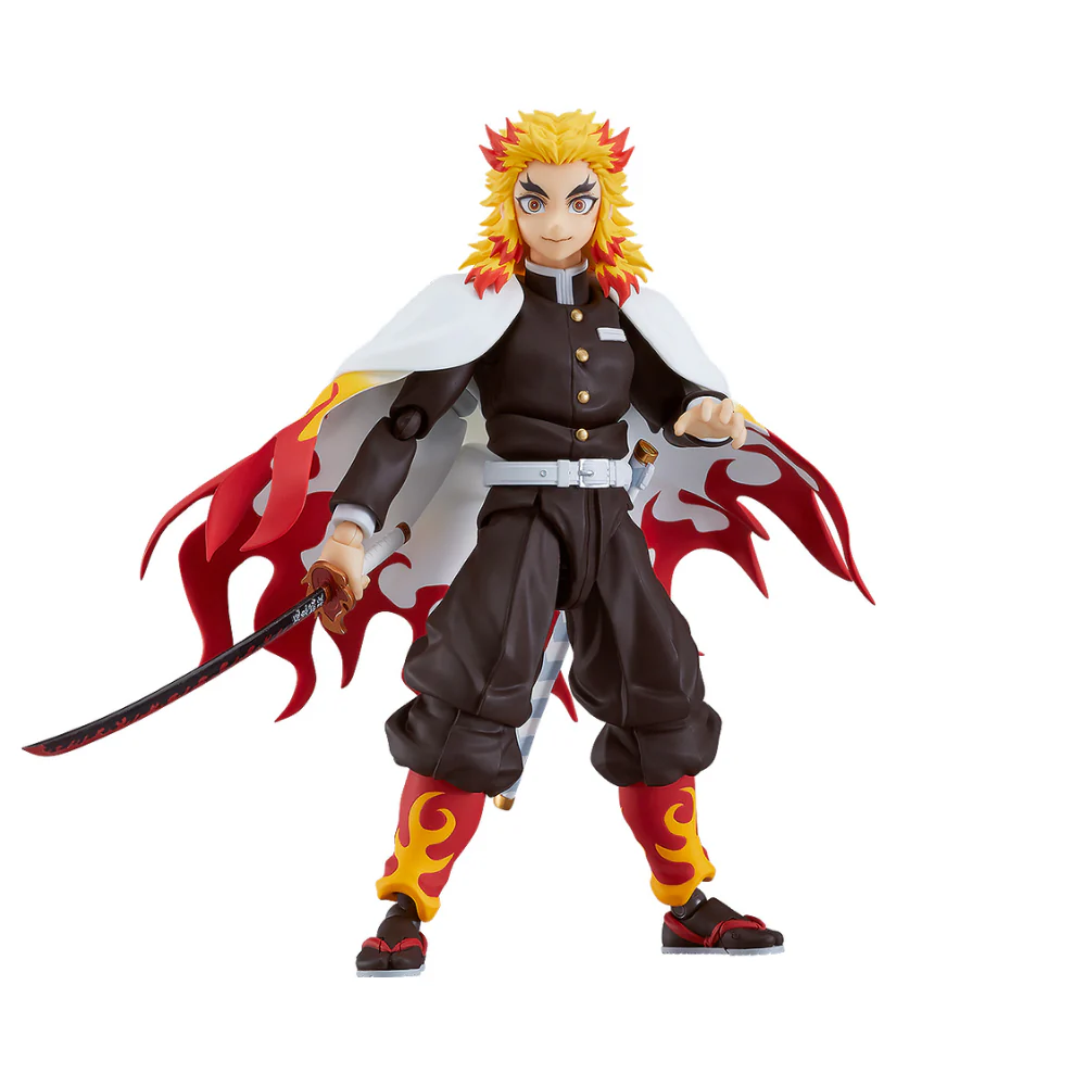 Demon Slayer Kimetsu no Yaiba: Kyojuro Rengoku Figma Action Figure by Max Factory